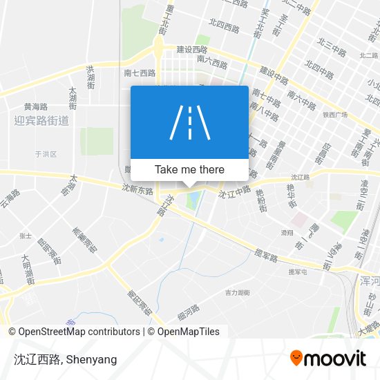沈辽西路 map
