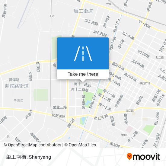 肇工南街 map