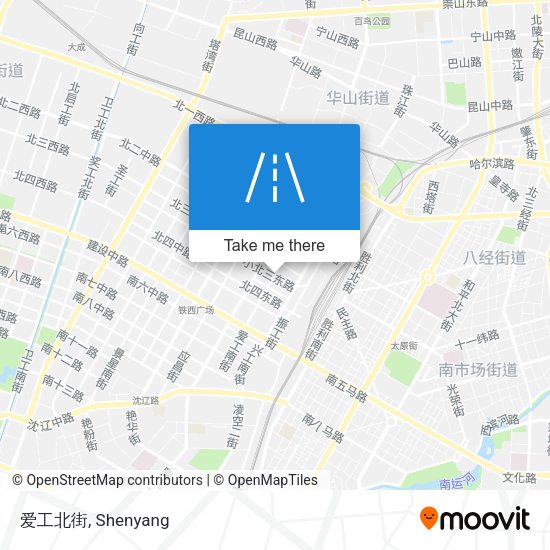 爱工北街 map