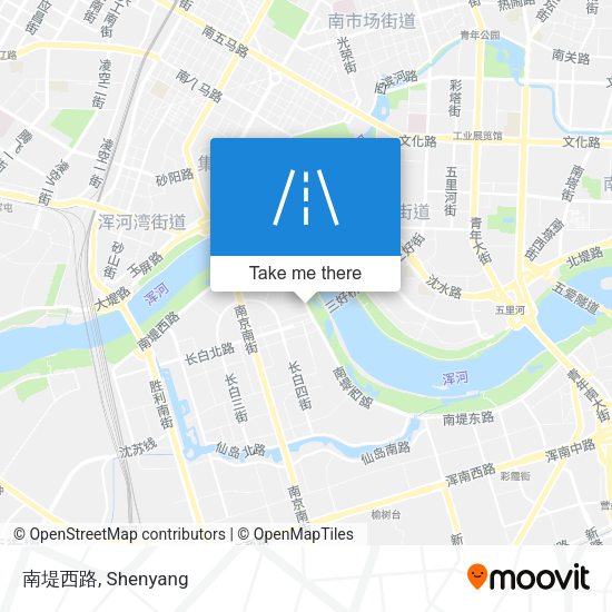 南堤西路 map