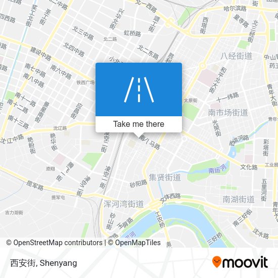 西安街 map
