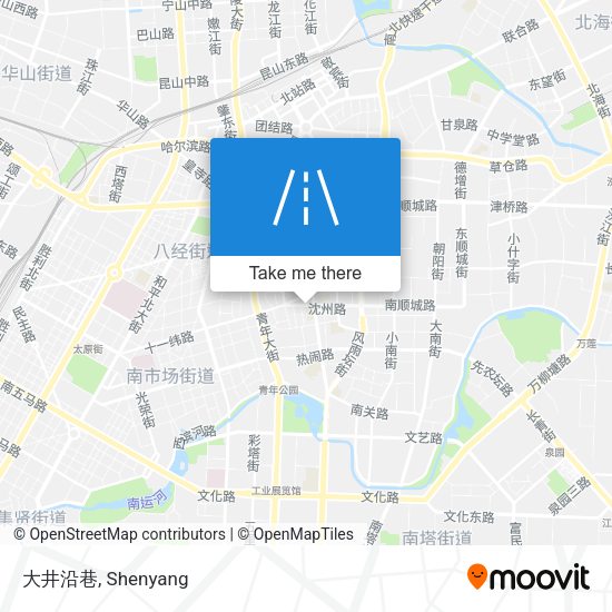 大井沿巷 map