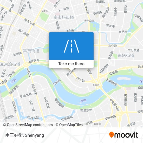 南三好街 map