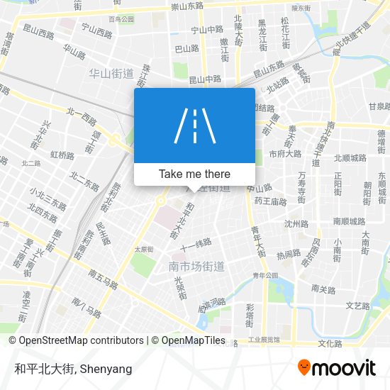 和平北大街 map
