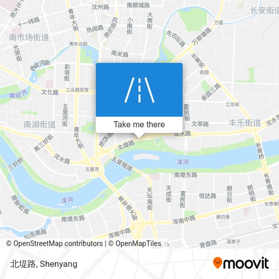北堤路 map