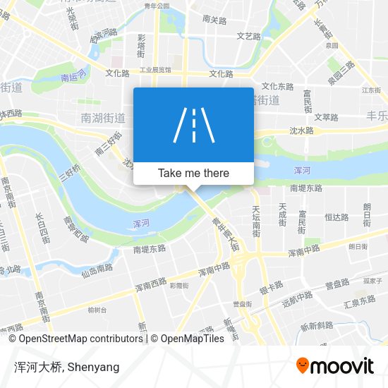 浑河大桥 map