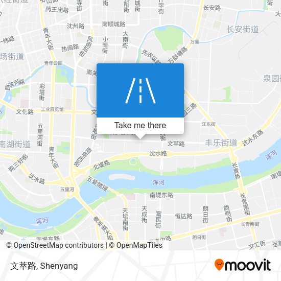 文萃路 map