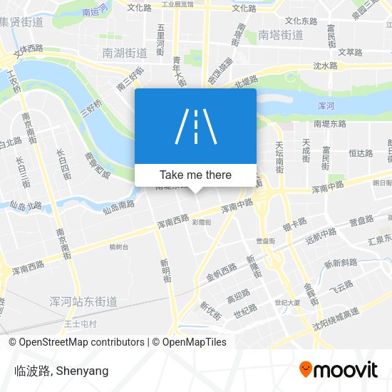 临波路 map