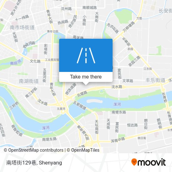 南塔街129巷 map