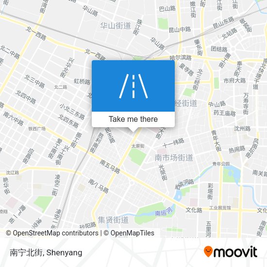 南宁北街 map