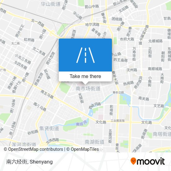 南六经街 map