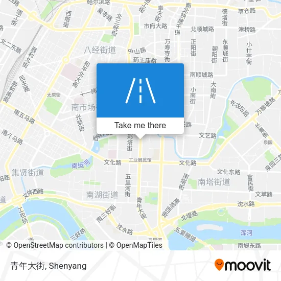 青年大街 map