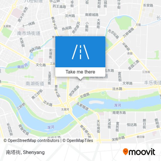 南塔街 map
