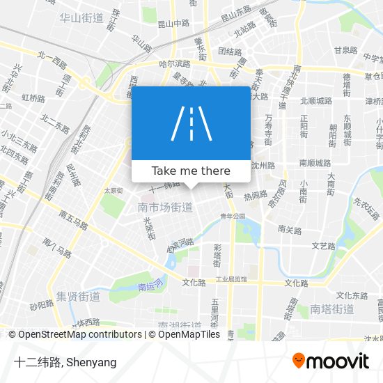 十二纬路 map