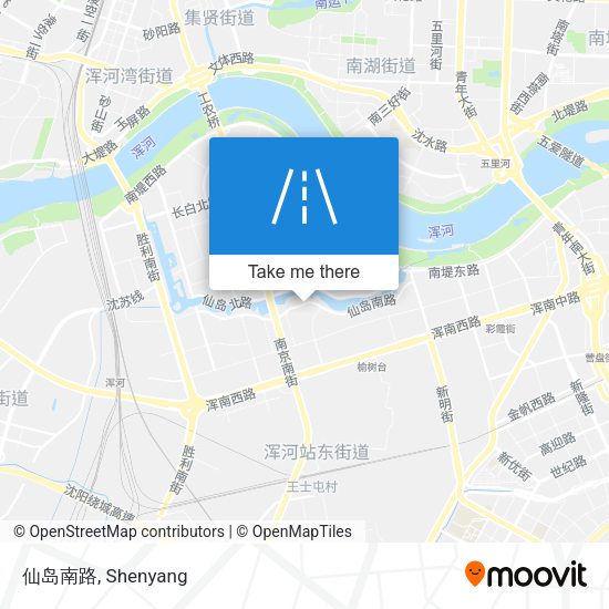 仙岛南路 map