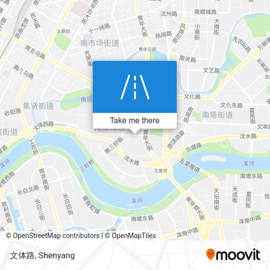 文体路 map