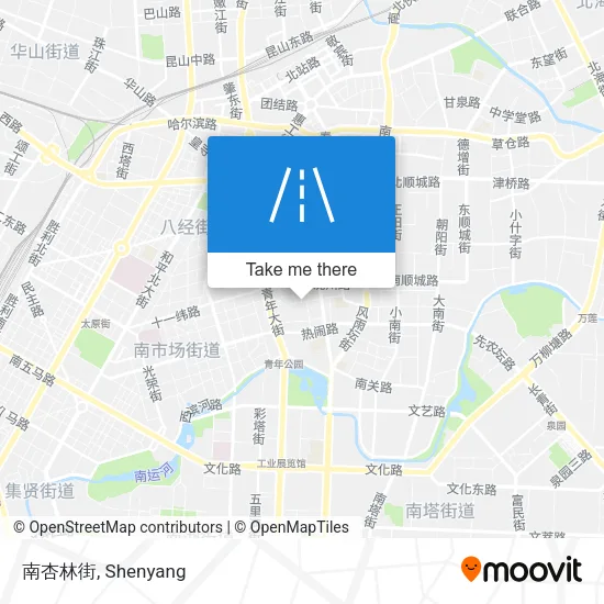 南杏林街 map