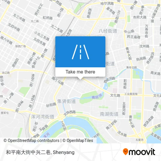 和平南大街中兴二巷 map