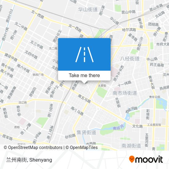 兰州南街 map