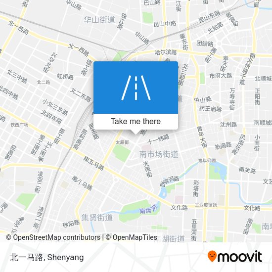 北一马路 map