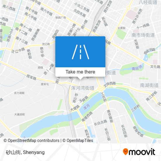 砂山街 map