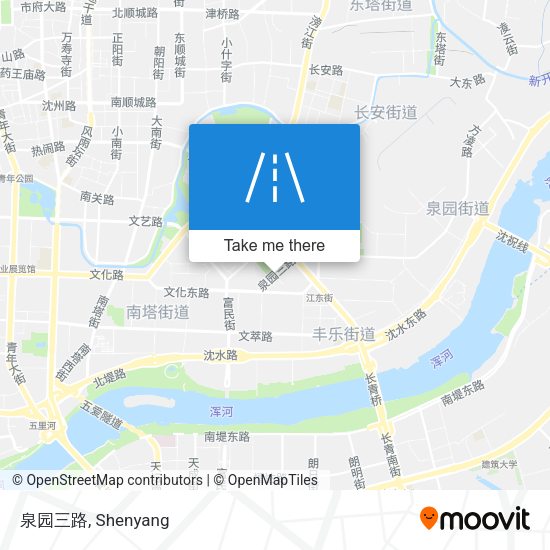 泉园三路 map