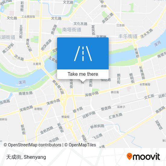 天成街 map