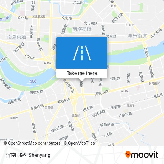 浑南四路 map