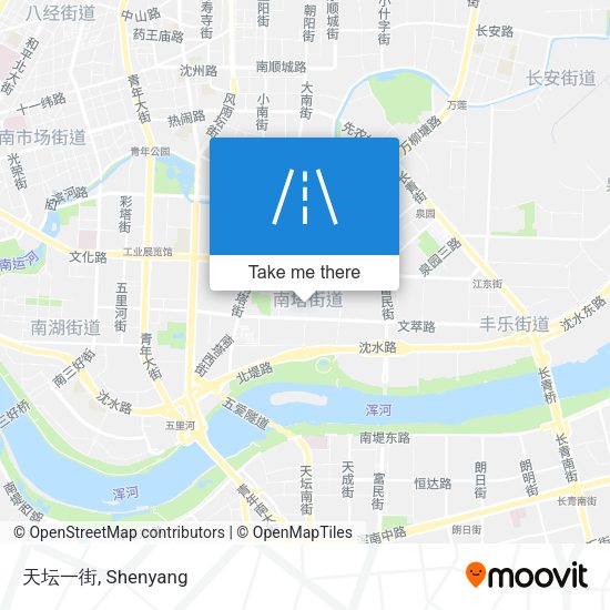 天坛一街 map