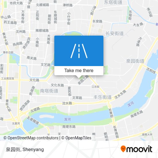 泉园街 map