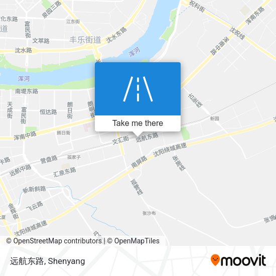 远航东路 map