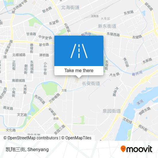 凯翔三街 map