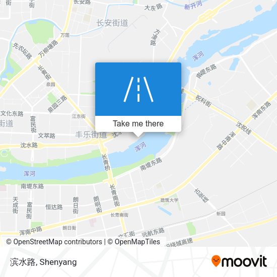 滨水路 map
