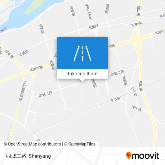 同城二路 map