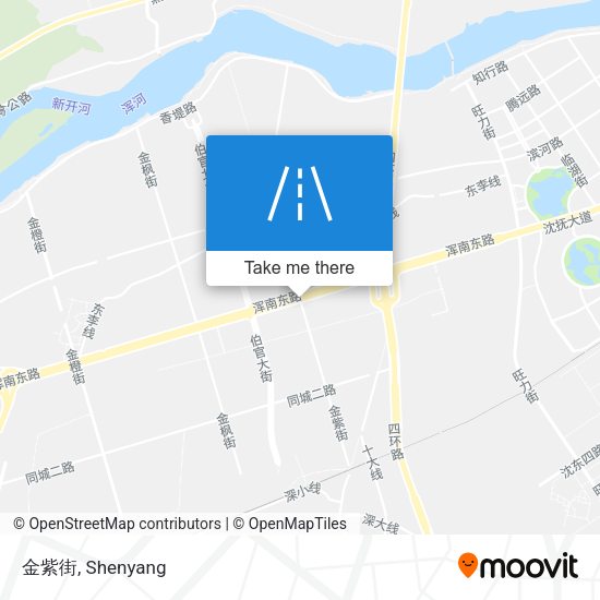 金紫街 map