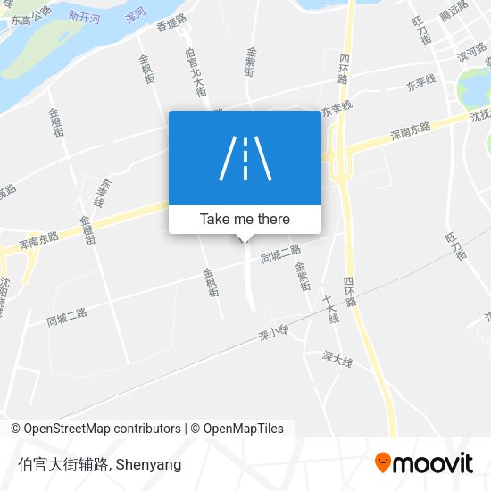 伯官大街辅路 map