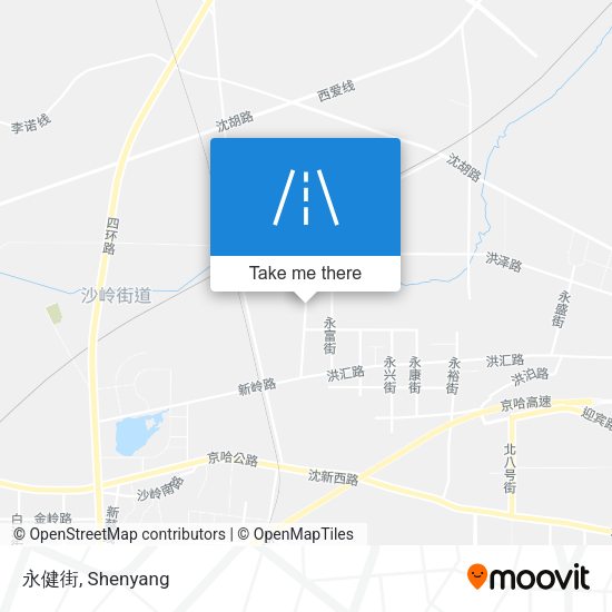 永健街 map