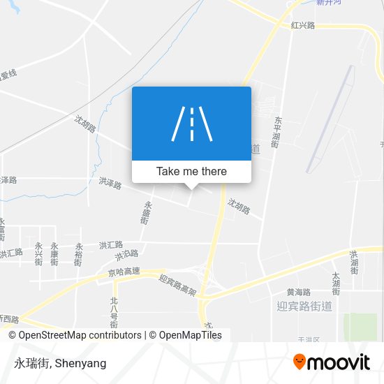 永瑞街 map