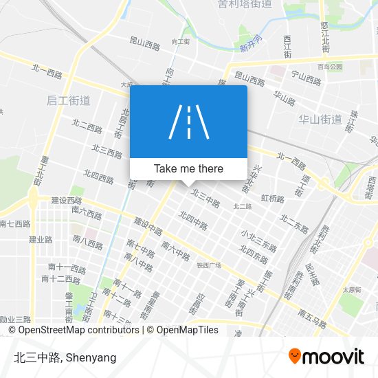 北三中路 map