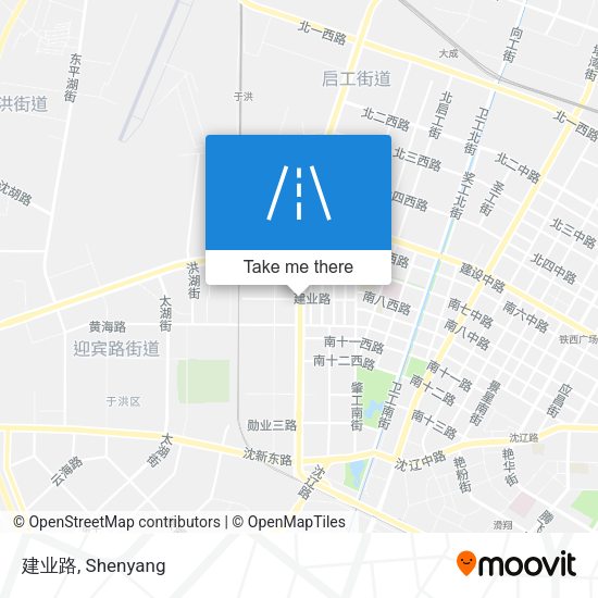 建业路 map