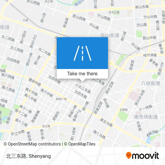 北三东路 map