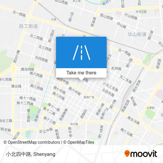 小北四中路 map