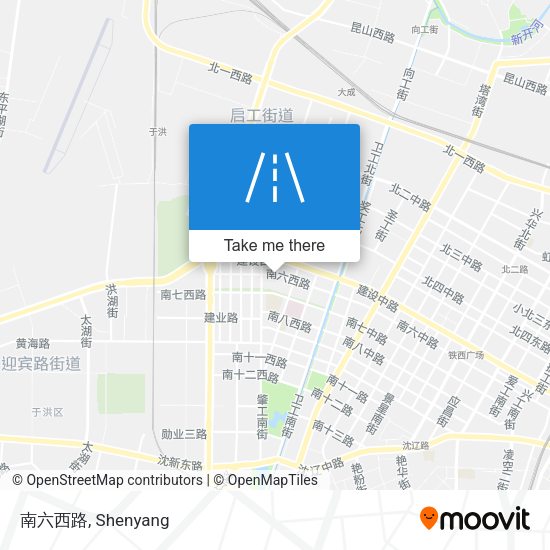 南六西路 map