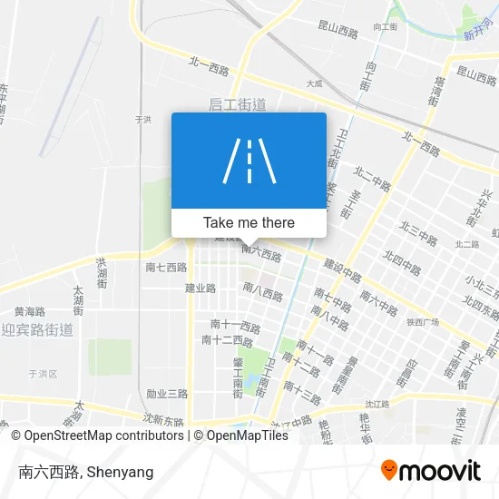南六西路 map