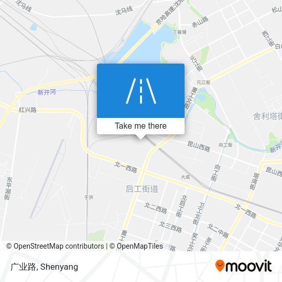 广业路 map