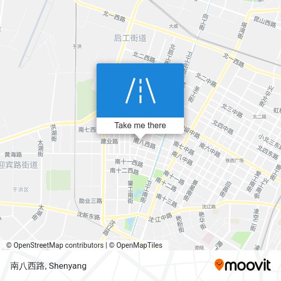 南八西路 map