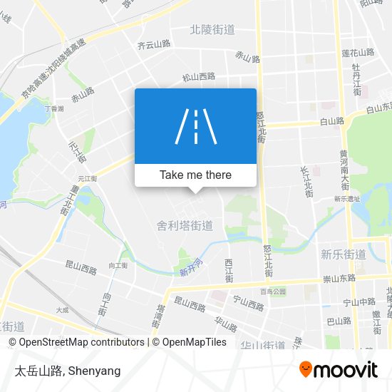 太岳山路 map