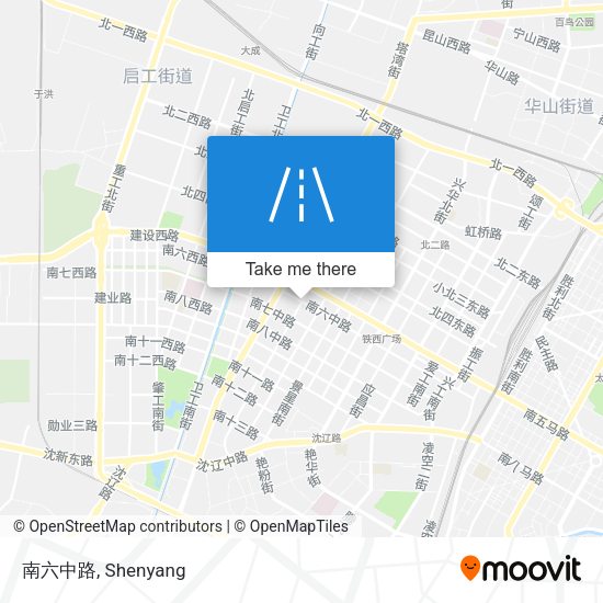 南六中路 map