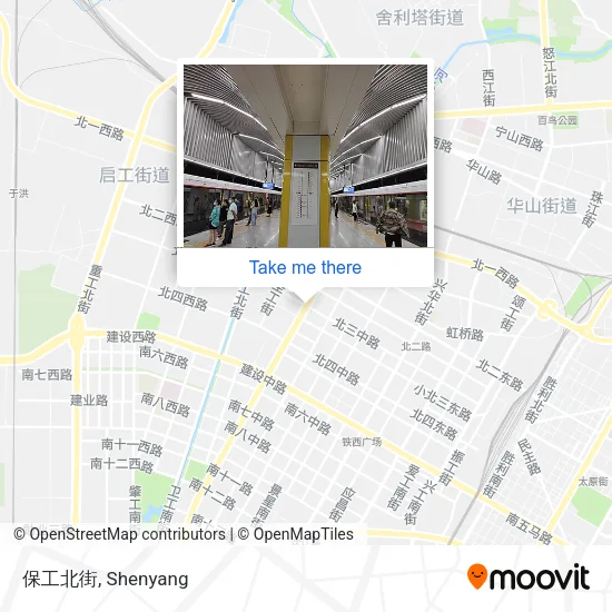 保工北街 map