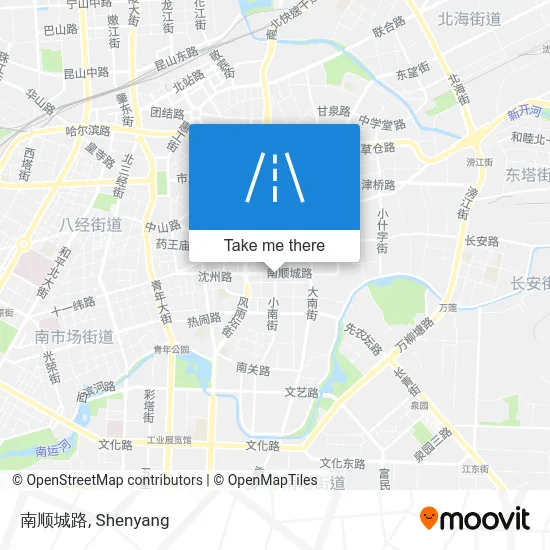 南顺城路 map